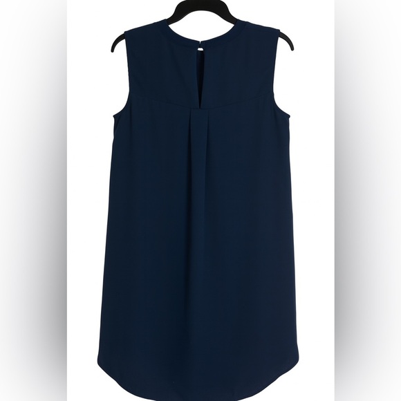 Coercion London Women’s Sleeveless High-Low Shift Dress – Size Large - Picture 2 of 2